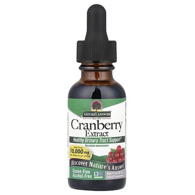 Nature's Answer, Cranberry Extract, Ethanol-Free, 2,000 mg, 1 fl oz (30 ml)