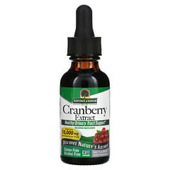 Nature's Answer, Extrato de Cranberry, Sem Álcool, 10.000 mg, 30 ml (1 fl oz)
