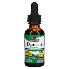 Nature's Answer, Damiana Extract, Damiana-Extrakt, alkoholfrei, 2.500 mg, 30 ml (1 fl. oz.)