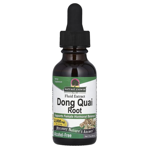 Nature's Answer, 당귀뿌리, 액상 추출물, 알코올 무함유, 2,000mg, 30ml(1fl oz)