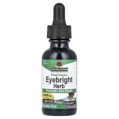 Nature's Answer, Eyebright Herbal, Liquid Extract, Ethanol-Free, 2,000 mg, 1 fl oz (30 ml)