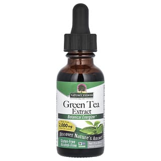 Nature's Answer, Green Tea Extract, Grüner-Tee-Extrakt, alkoholfrei, 30 ml (1 fl. oz.)