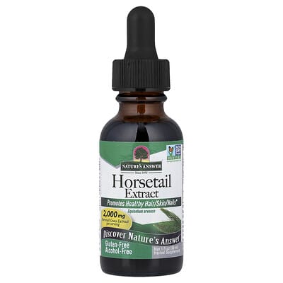 Nature's Answer, Horsetail Extract, Alcohol-Free, 2,000 mg, 1 fl oz (30 ml)