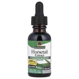 Nature's Answer, Horsetail Extract, Alcohol-Free, 2,000 mg, 1 fl oz (30 ml)