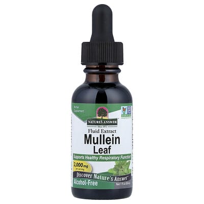 Norland Nature's Answer, Mullein Leaf, Fluid Extract, Alcohol-Free, 1 fl oz (30 ml) supplement Uganda UGX 45693