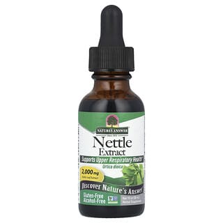 Nature's Answer, Nettle Extract, Brennnessel-Extrakt, alkoholfrei, 2.000 mg, 30 ml (1 fl. oz.)