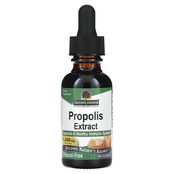 Nature's Answer, Propolis Extract, Alcohol-Free, 1,000 mg, 1 fl oz (30 ml)