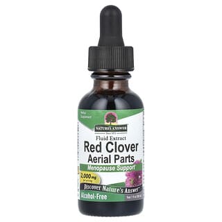 Nature's Answer, Red Clover Aerial Parts, Fluid Extract, Alcohol-Free, 2,000 mg, 1 fl oz (30 ml)