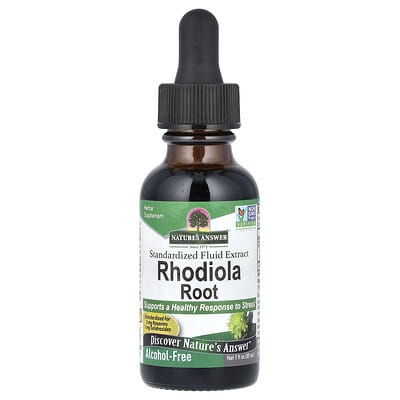 Nature's Answer, Goldenseal Root, Standardized Liquid Extract, Ethanol-Free, 1000 mg, 1 fl oz (30 ml)