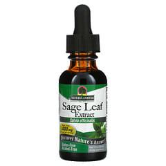 Nature's Answer, Sage Leaf Extract, Salbeiblattextrakt, alkoholfrei, 255 mg, 30 ml (1 fl. oz.)