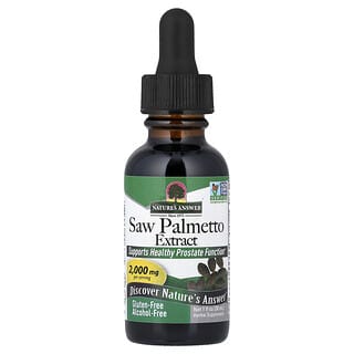 Nature's Answer, 쏘팔메토 추출물, 알코올 무함유, 2,000mg, 30ml(1fl oz)