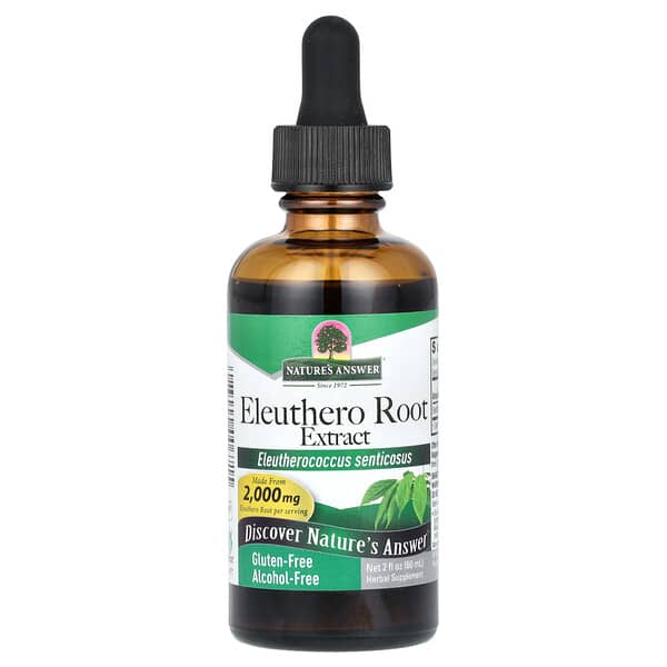 Eleuthero Root Extract, Alcohol-Free, 160 mg, 2 fl oz (60 ml)