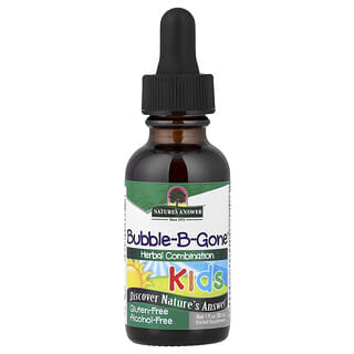 Nature's Answer, Bubble-B-Gone, Anak-Anak, Bebas Alkohol, 30 ml (1 ons cairan)