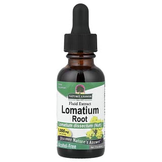 Nature's Answer, Lomatium Root, Fluid Extract, Alcohol-Free, 1 fl oz (30 ml)