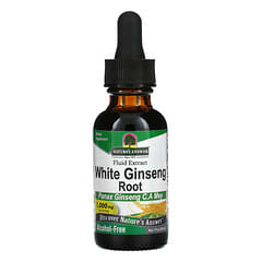 Nature's Answer‏, White Ginseng, Alcohol-Free , 1000 mg, 1 fl oz (30 ml)