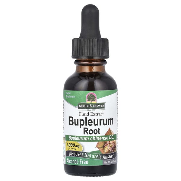 Bupleurum Root, Fluid Extract, Alcohol-Free, 1,000 mg, 1 fl oz (30 ml)