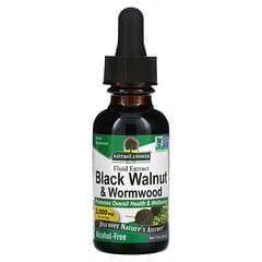 Nature's Answer, Black Walnut & Wormwood, Fluid Extract, Alcohol-Free, 2,000 mg, 1 fl oz (30 ml)