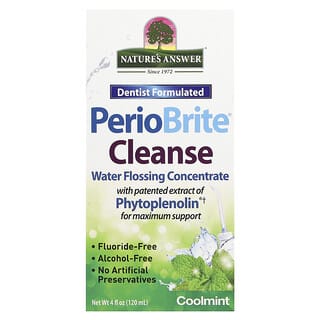 Nature's Answer, PerioBrite Cleanse，口腔清潔濃縮物，清爽薄荷味，4 液量盎司（120 毫升）