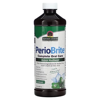 Nature's Answer, PerioBrite® 天然漱口水，清凉薄荷味，16 液量盎司（480 毫升）
