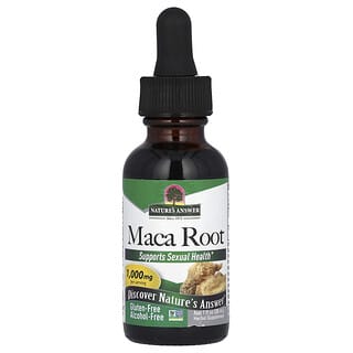 Nature's Answer, Maca Root, Alcohol-Free, 1,000 mg , 1 fl oz (30 ml)