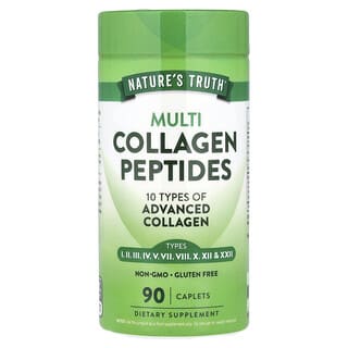 Nature's Truth, Péptidos de colágeno múltiple, 90 comprimidos oblongos