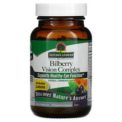 Nature's Answer, Bilberry Vision Complex, 60 Vegetarian Capsules