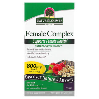 Nature's Answer, Complejo para Mujer, Combinación Herbal, 400 mg, 90 Cápsulas Vegetales