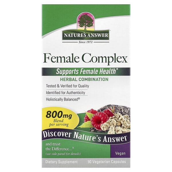 Female Complex, Herbal Combination, 90 Vegetarian Capsules