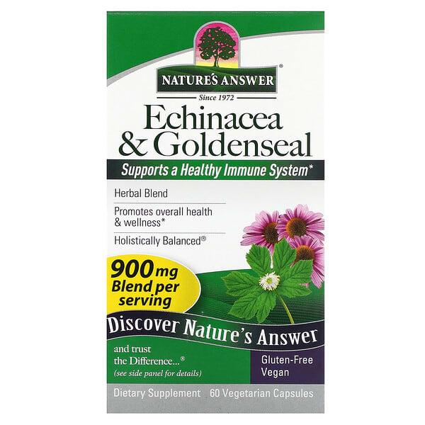 Echinacea & Goldenseal, 60 Vegetarian Capsules