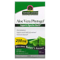Nature's Answer, Aloe Vera Phytogel, 250 mg, 90 vegetarische Kapseln