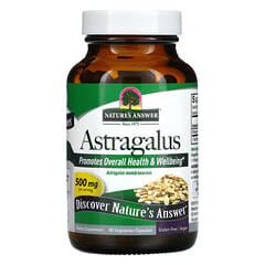 Nature's Answer, Astragalus, 500 mg, 90 Vegetarian Capsules