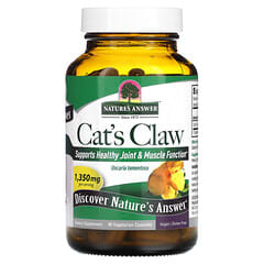 Nature's Answer, Cat‘s Claw, Katzenkralle, 450 mg, 90 pflanzliche Kapseln