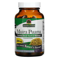Nature's Answer, Muira Puama, 250 mg, 90 Vegetarian Capsules