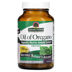 Nature's Answer, Aceite de orégano, 150 mg, 90 cápsulas blandas