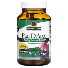 Nature's Answer, Pau D'Arco, 500 mg, 90 Vegetarian Capsules