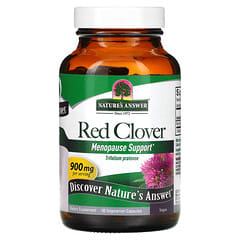 Nature's Answer, красный клевер, 450 мг, 90 вегетарианских капсул