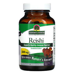 Nature's Answer, Reishi, 500 mg, 90 cápsulas vegetarianas