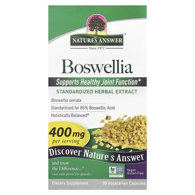 Nature's Answer, Boswellia, 400 mg, 90 Vegetarian Capsules