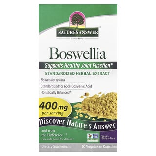 Nature's Answer, Boswellia, 400 mg, 90 capsule vegetariane