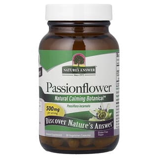 Nature's Answer, 시계꽃, 베지 캡슐 60정(캡슐 1정당 250mg)