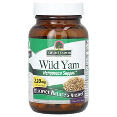 Nature's Answer, Wild Yam, 220 mg , 60 Vegetarian Capsules