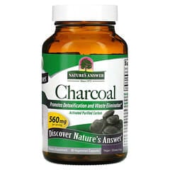Nature's Answer, Charcoal, 560 mg, 90 Vegetarian Capsules (280 mg per Capsule)