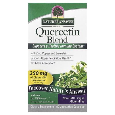 Nature's Answer, Quercetin Blend, 60 Vegetarian Capsules