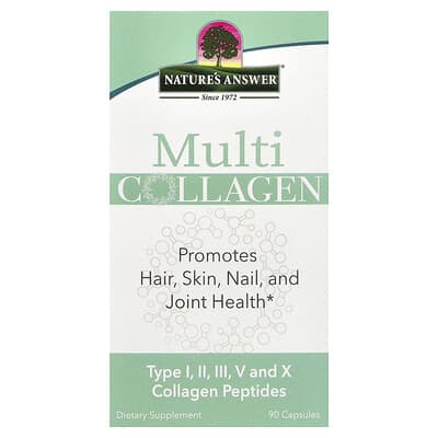 Nature's Answer, Multi-Collagen, 90 Capsules