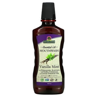 Nature's Answer, Essential Oil Mouthwash, Vanilla Mint, 16 fl oz
