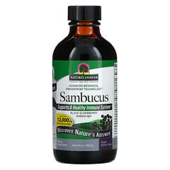 Nature's Answer, Sambucus, Baie de sureau noir, 12 000 mg, 120 ml