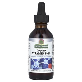 Nature's Answer, Vitamina B12 liquida, 60 ml