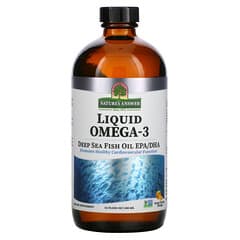 Nature's Answer, Omega-3 líquido, Aceite de pescado de aguas profundas EPA / DHA, Naranja, 480 ml (16 oz. Líq.)