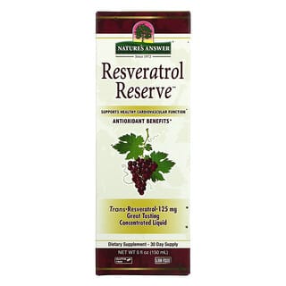 Nature's Answer, Resveratrol Reserve（レスベラトロールリザーブ）、150ml（5液量オンス）