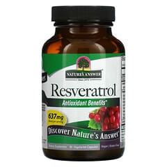 Nature's Answer, Resveratrol, 637 mg, 60 cápsulas vegetales